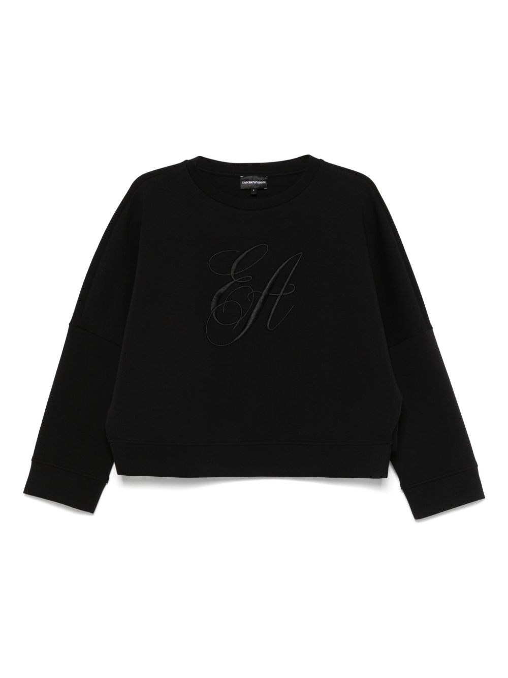 Logo cotton sweatshirt - 1