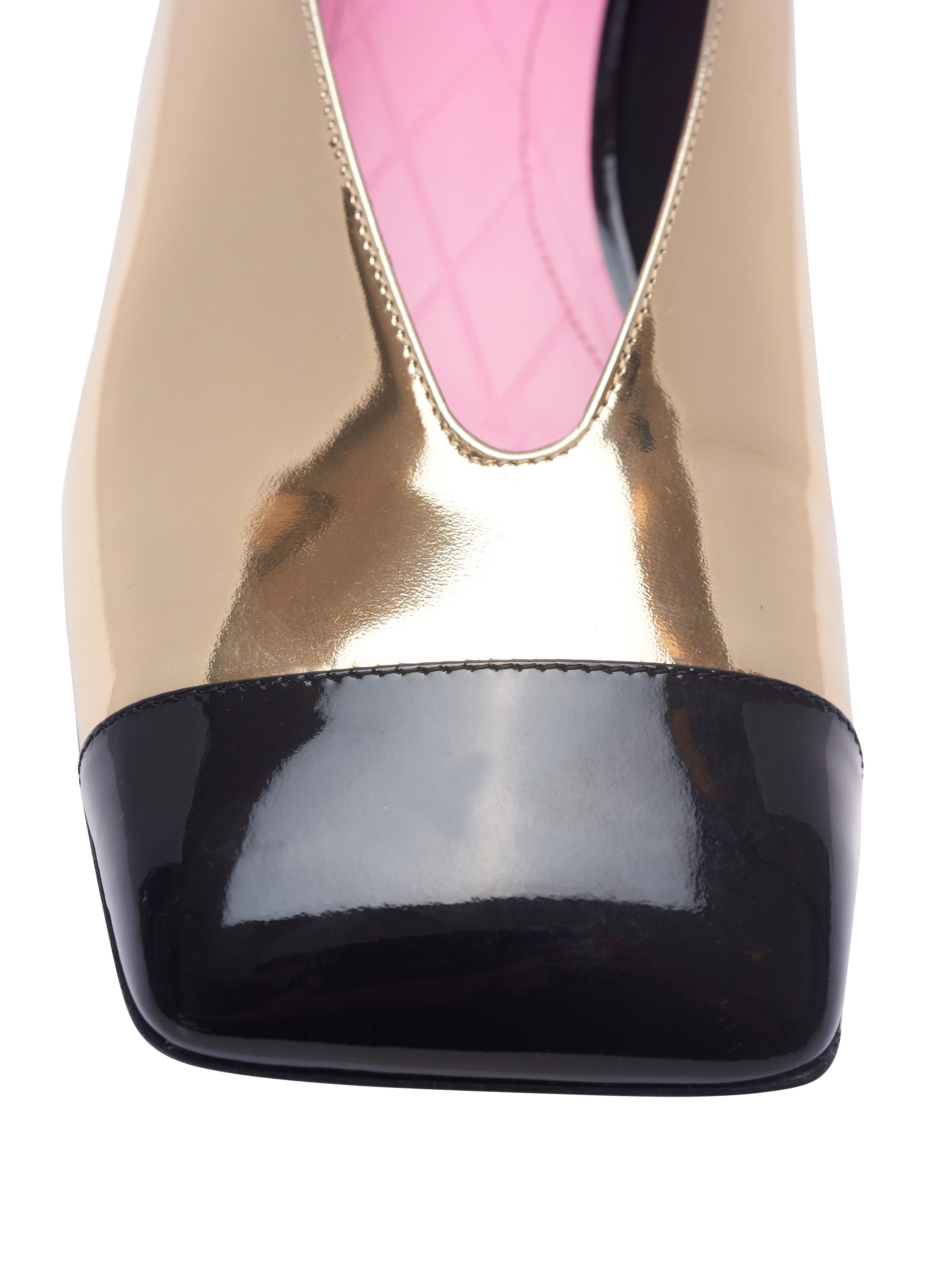 Eden ballet flats in mirrored and patent leather - 5