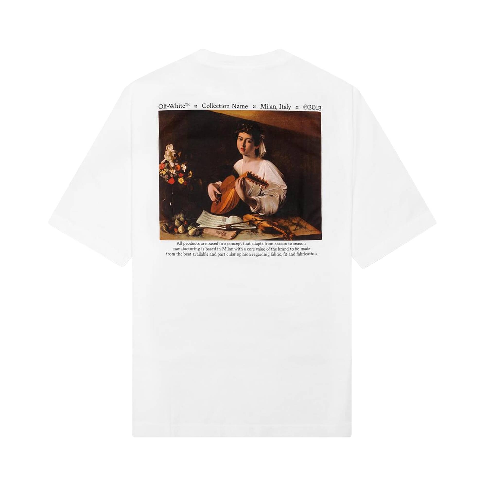 Off-White Caravaggio Short-Sleeve Tee 'White/Multi' - 2