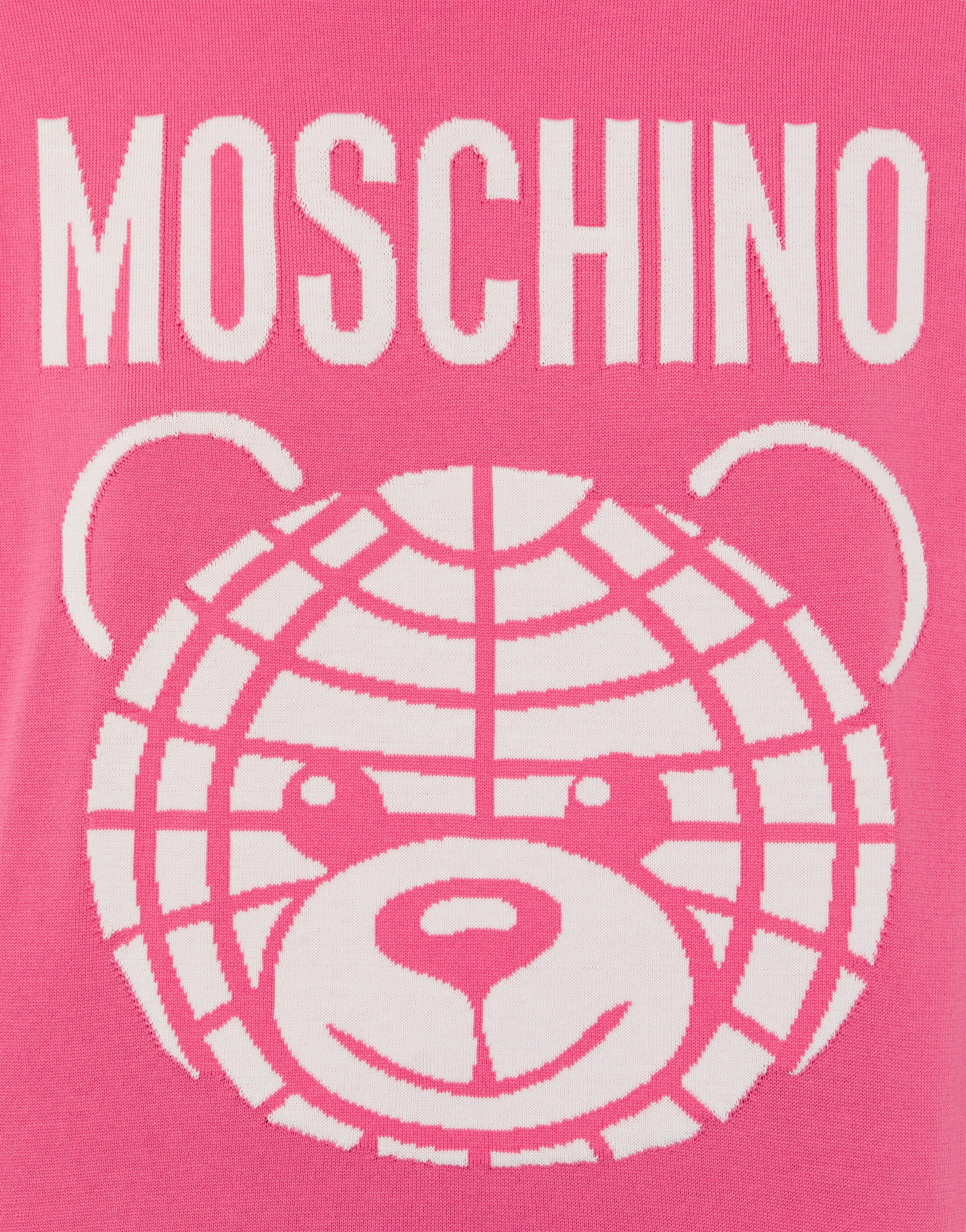 WOOL MOSCHINO TEDDY BEAR PULLOVER - 4