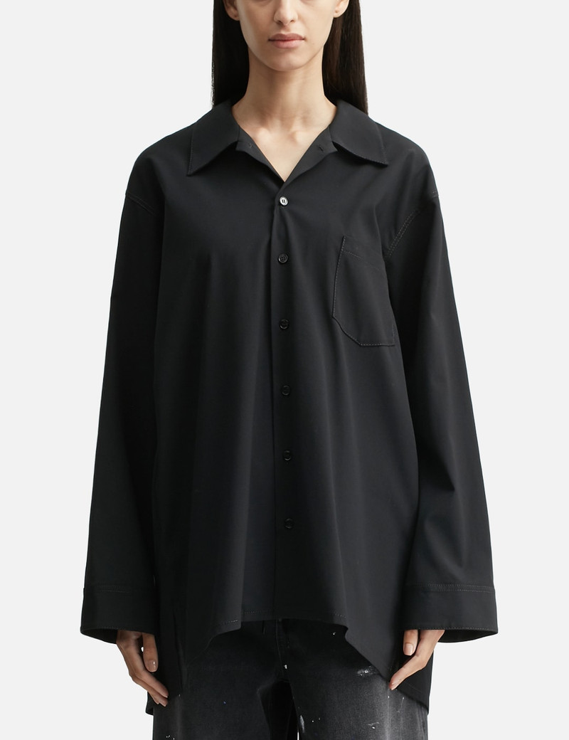 TECHNICAL POPLIN SHIRT DRESS 1