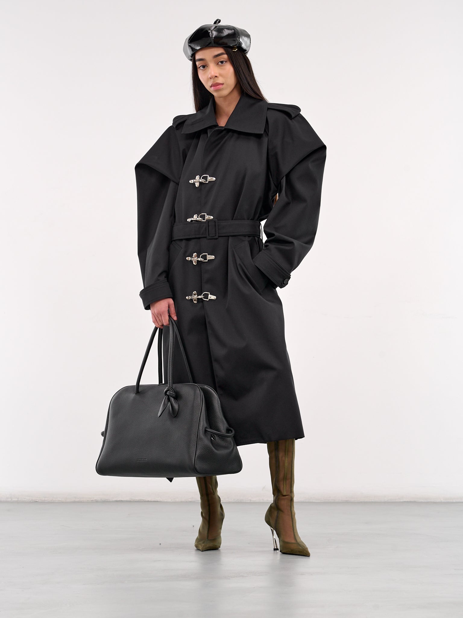 Carabiner Trench Coat - 6