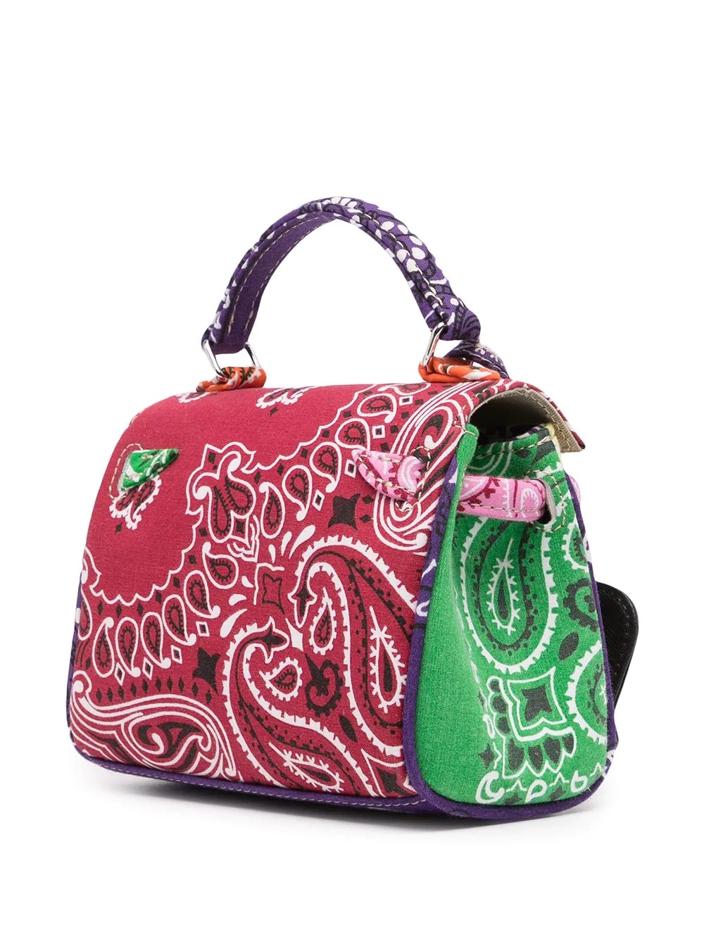 bandana-print shoulder bag - 3