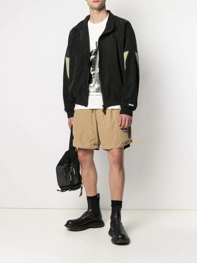 Rhude drawstring waist shorts outlook