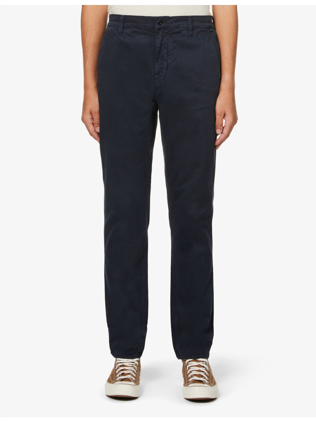 Easy Alvin regular-fit organic stretch-cotton trousers - 3