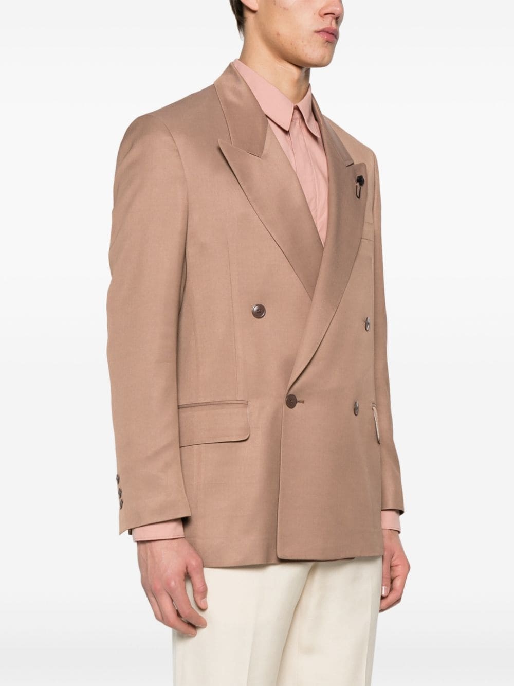 double-breasted blazer - 3