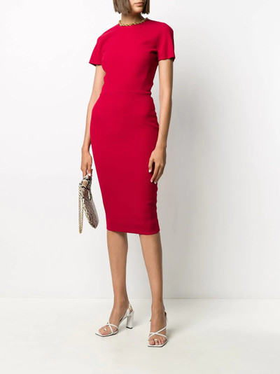 Victoria Beckham fitted T-shirt dress outlook