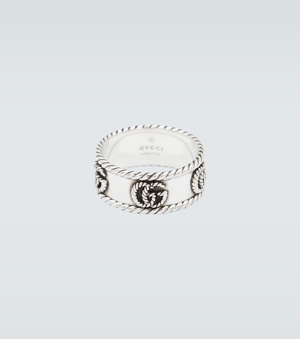 Double G sterling silver ring - 1