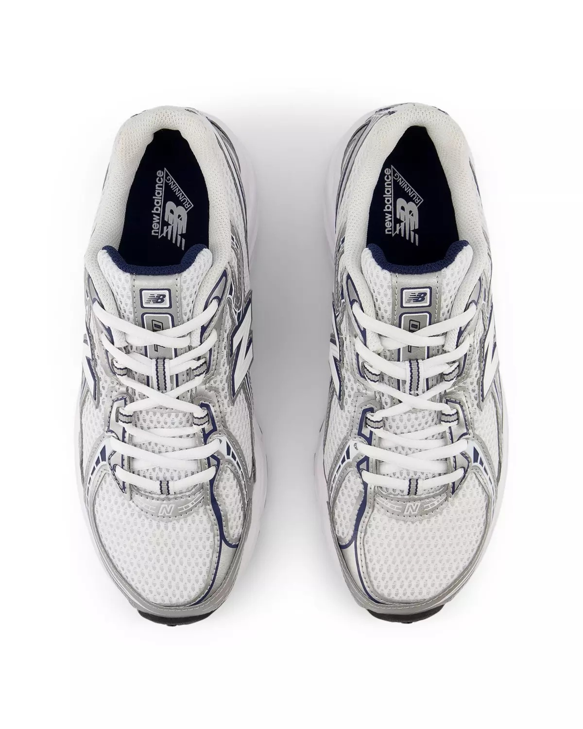 740 "White/Blue/Silver" Unisex Shoe - 6