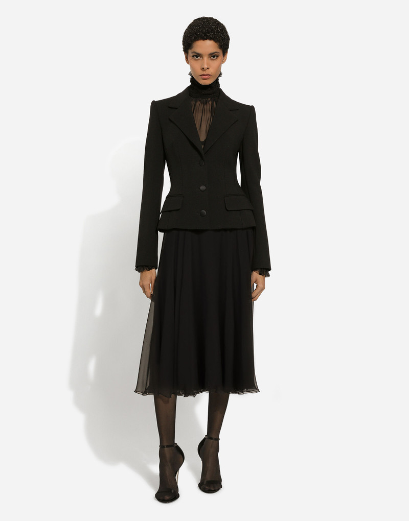 Dolce & Gabbana Chiffon calf-length circle skirt outlook