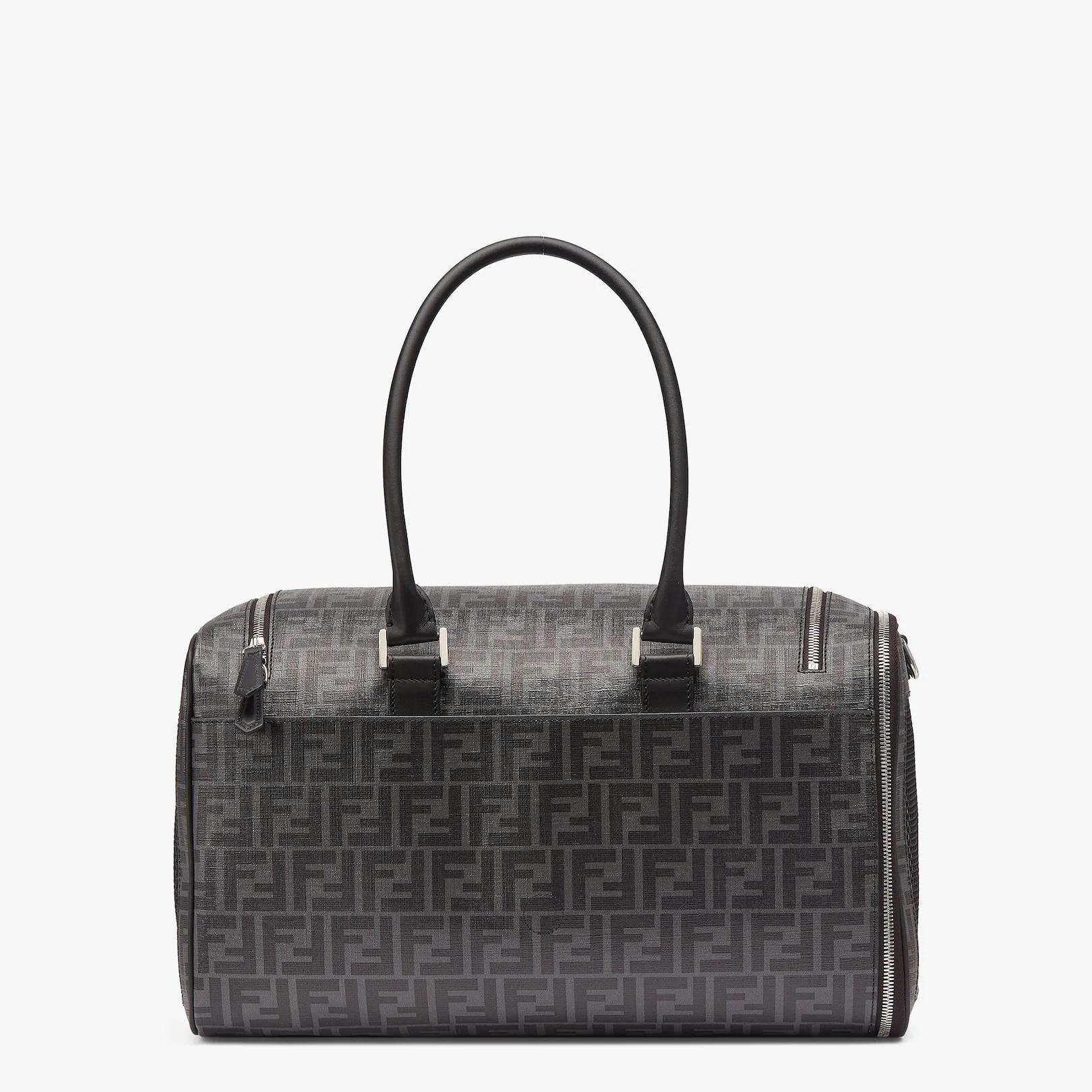 Black fabric dog carrier - 2