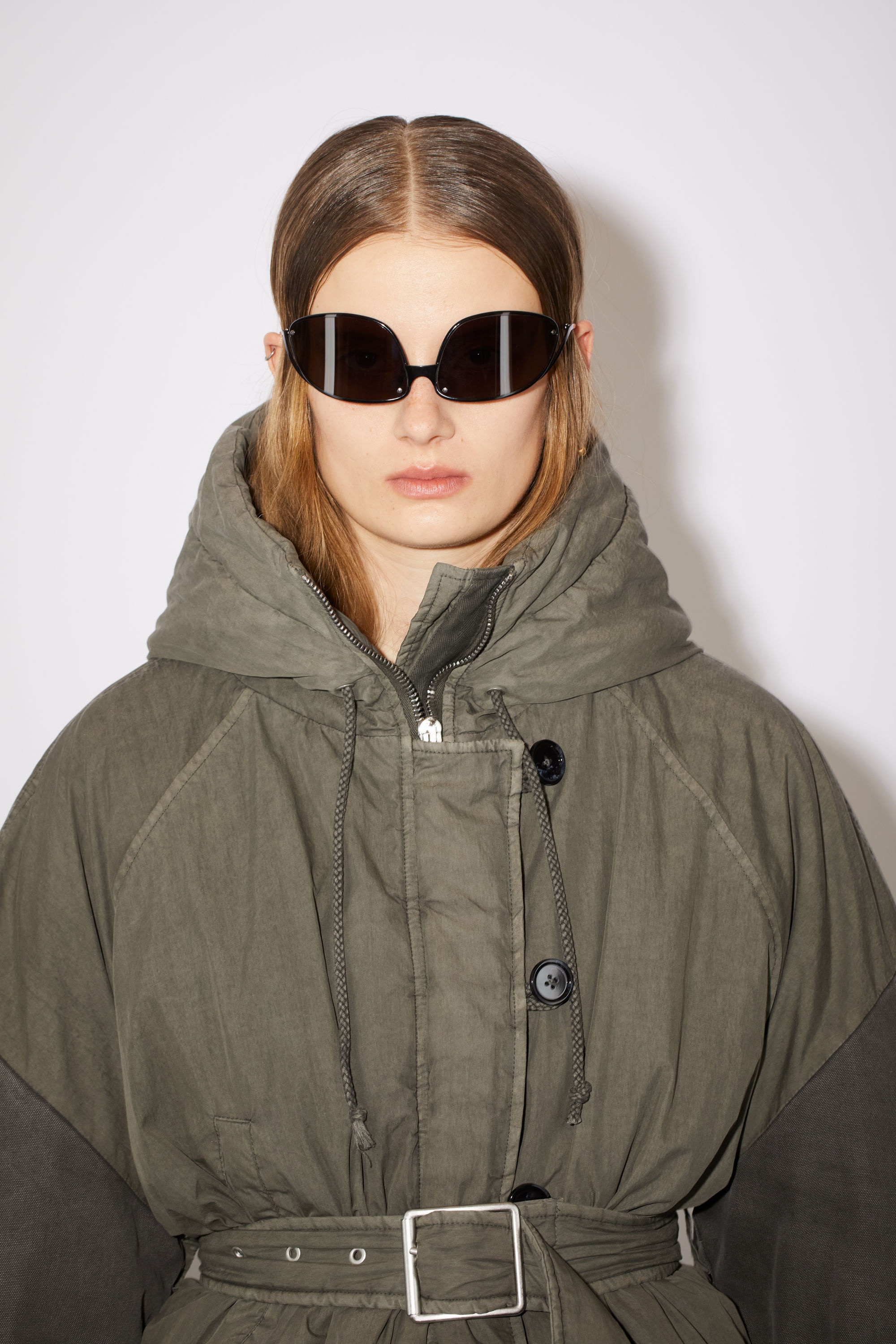 Acne Studios Padded jacket - Mud grey | REVERSIBLE