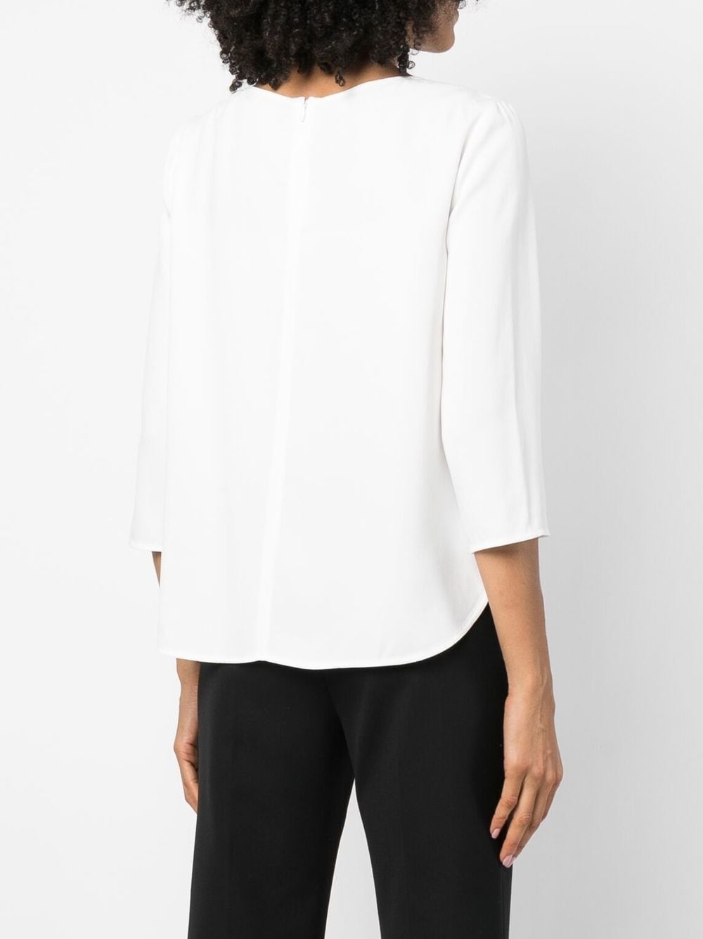 three-quarter sleeve blouse - 4