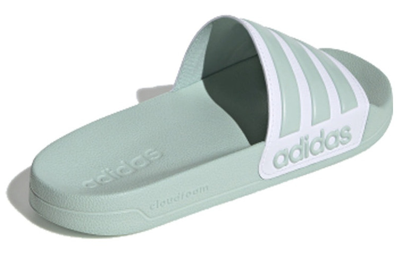 adidas (WMNS) adidas neo Adilette Shower Green EG1885 outlook