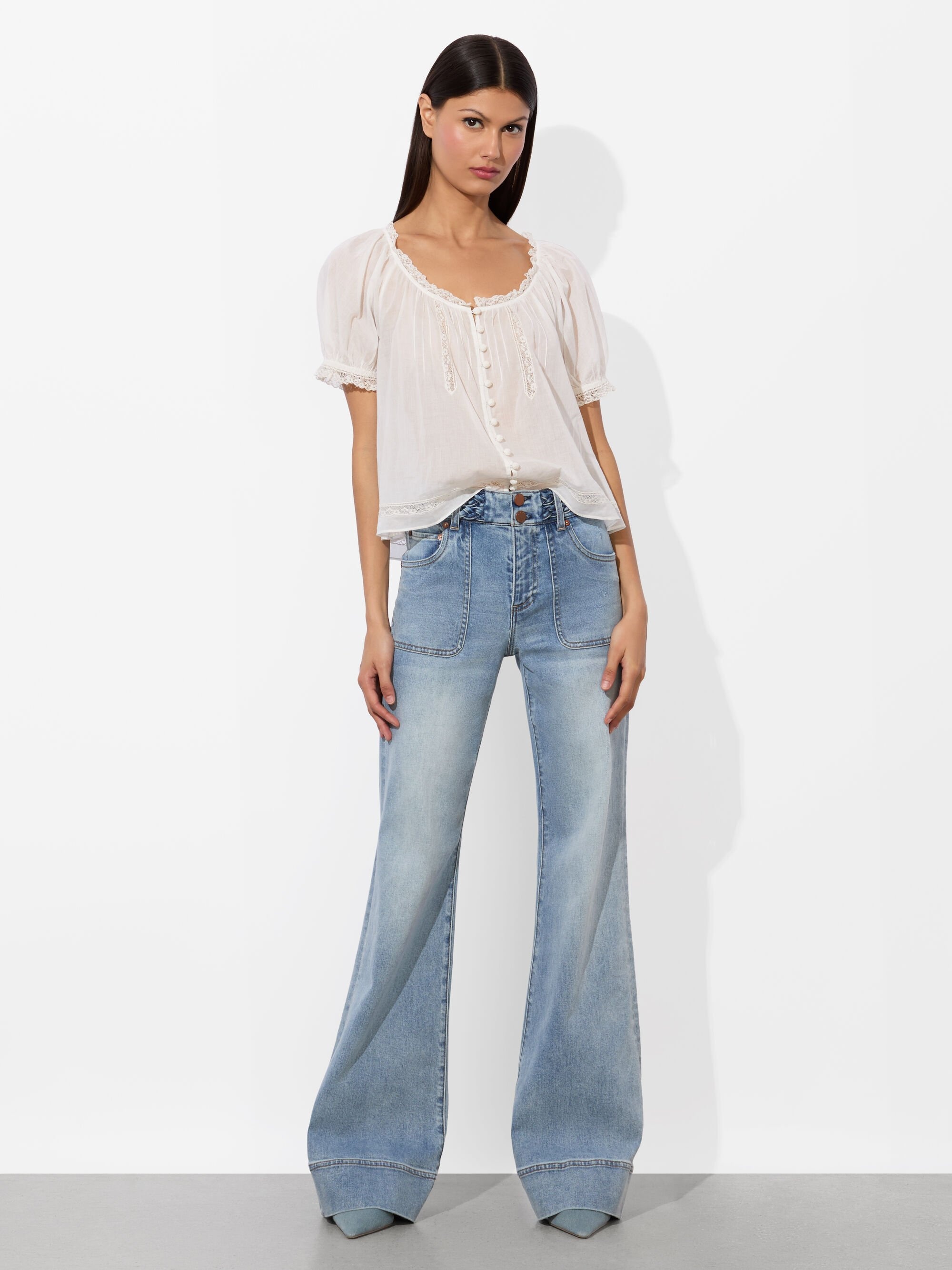 ODETTE PINTUCK BLOUSE - 3