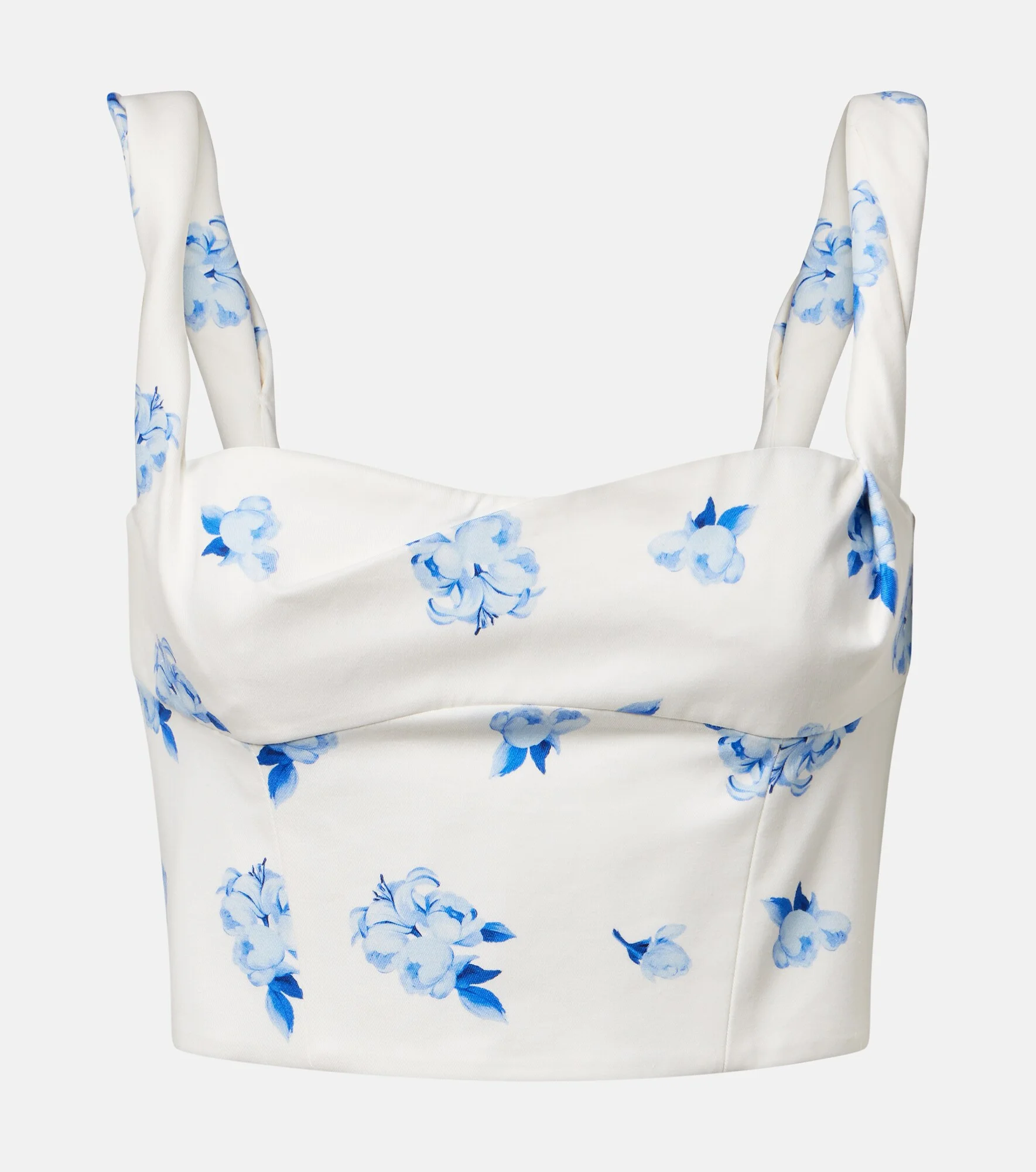 Lexi floral cotton crop top - 1