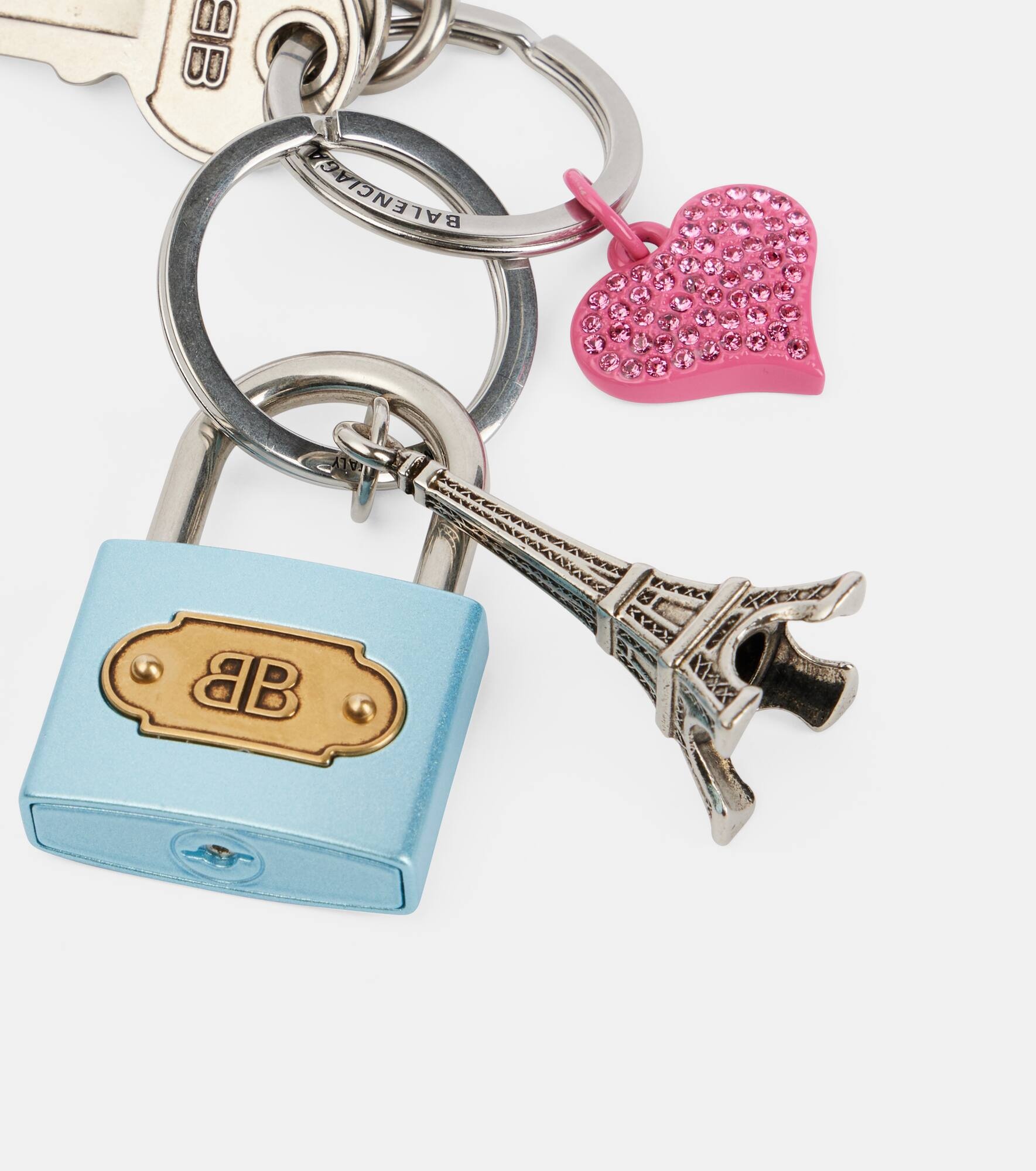 BALENCIAGA Embellished bag charm | REVERSIBLE