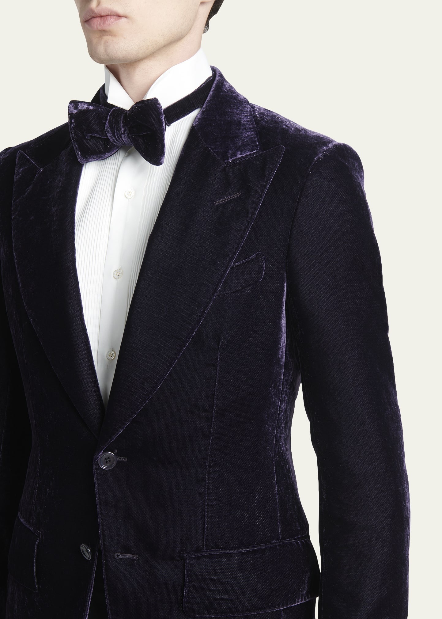 Men's Atticus Sparkly Velvet Dinner Jacket - 5