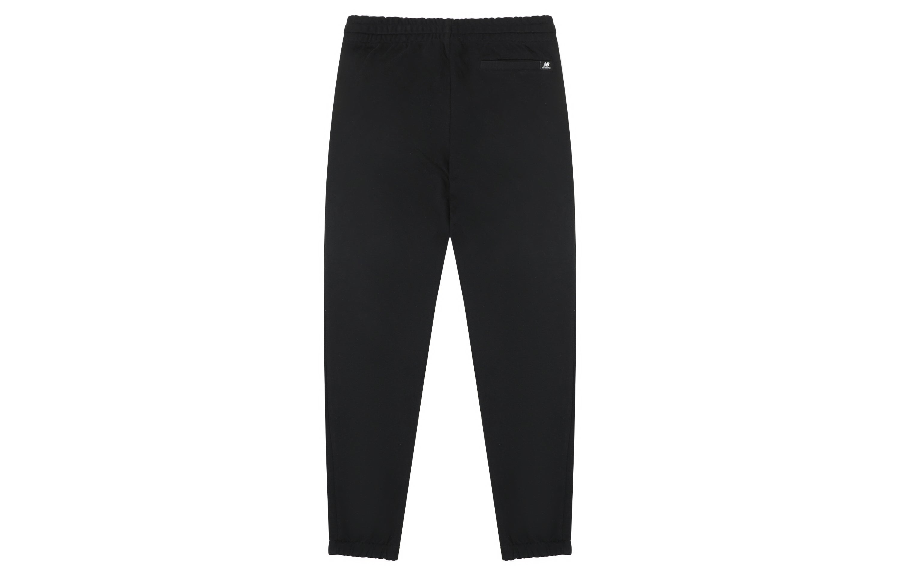 New Balance Essentials Stacked Logo Sweatpants 'Black White' AMP31539-BK - 2