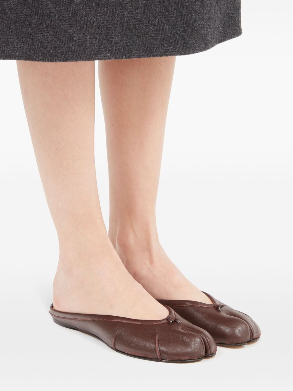 Tabi leather slippers - 6