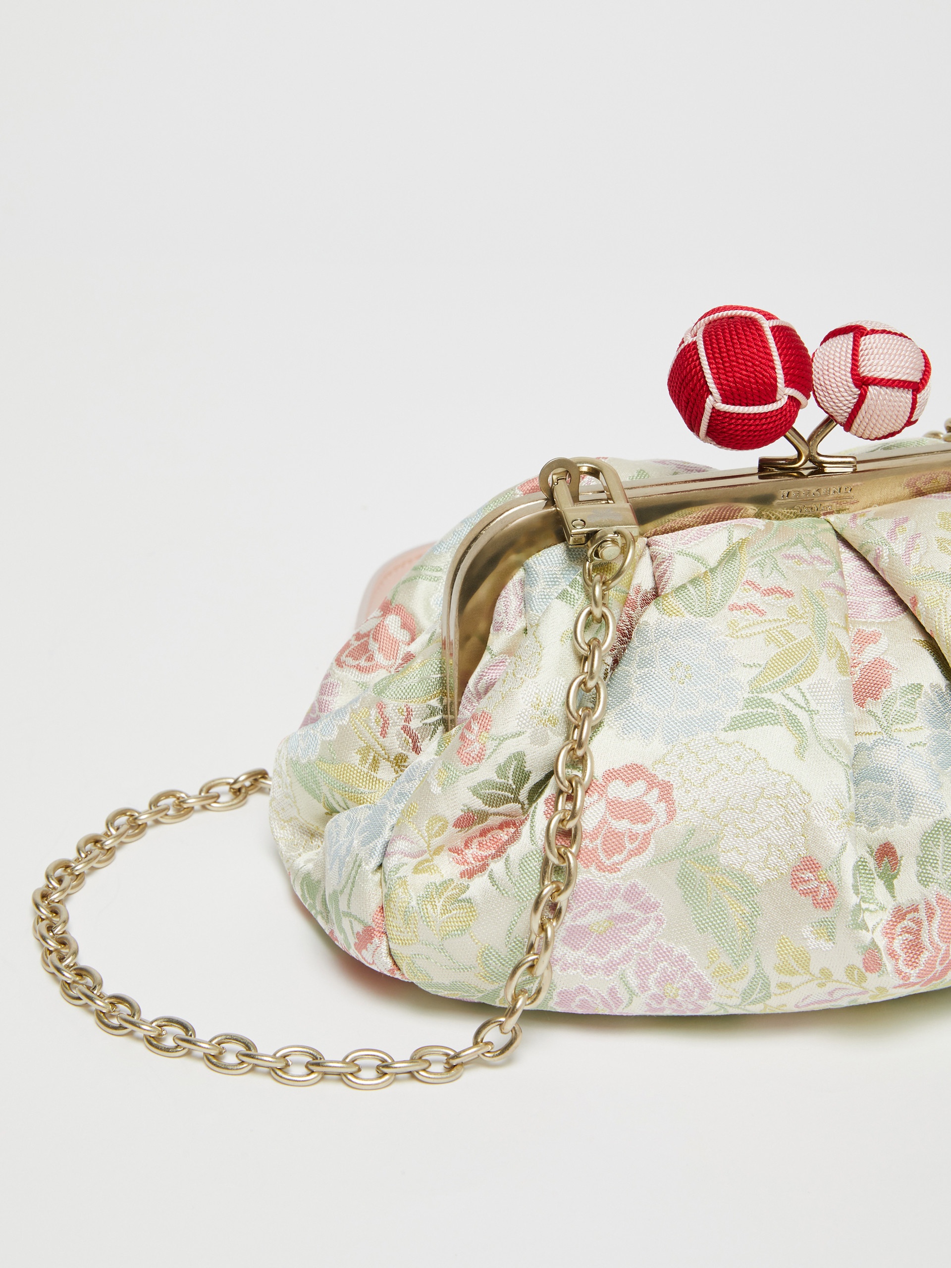 JPNTREASURESS2 Small jacquard silk Pasticcino Bag - 4