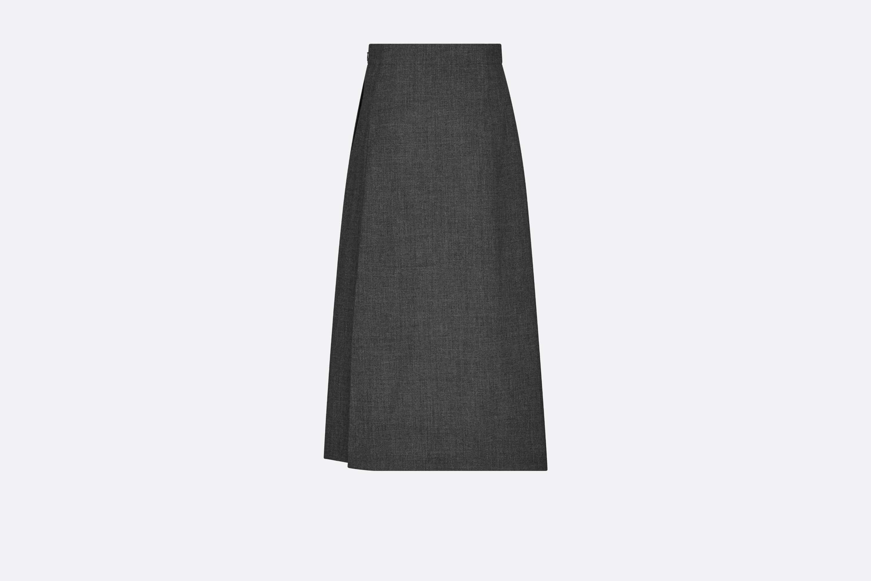 Straight Mid-Length Skirt - 2