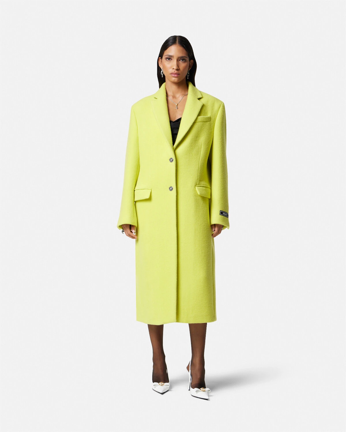 Wool Single-Breasted Overcoat - 4