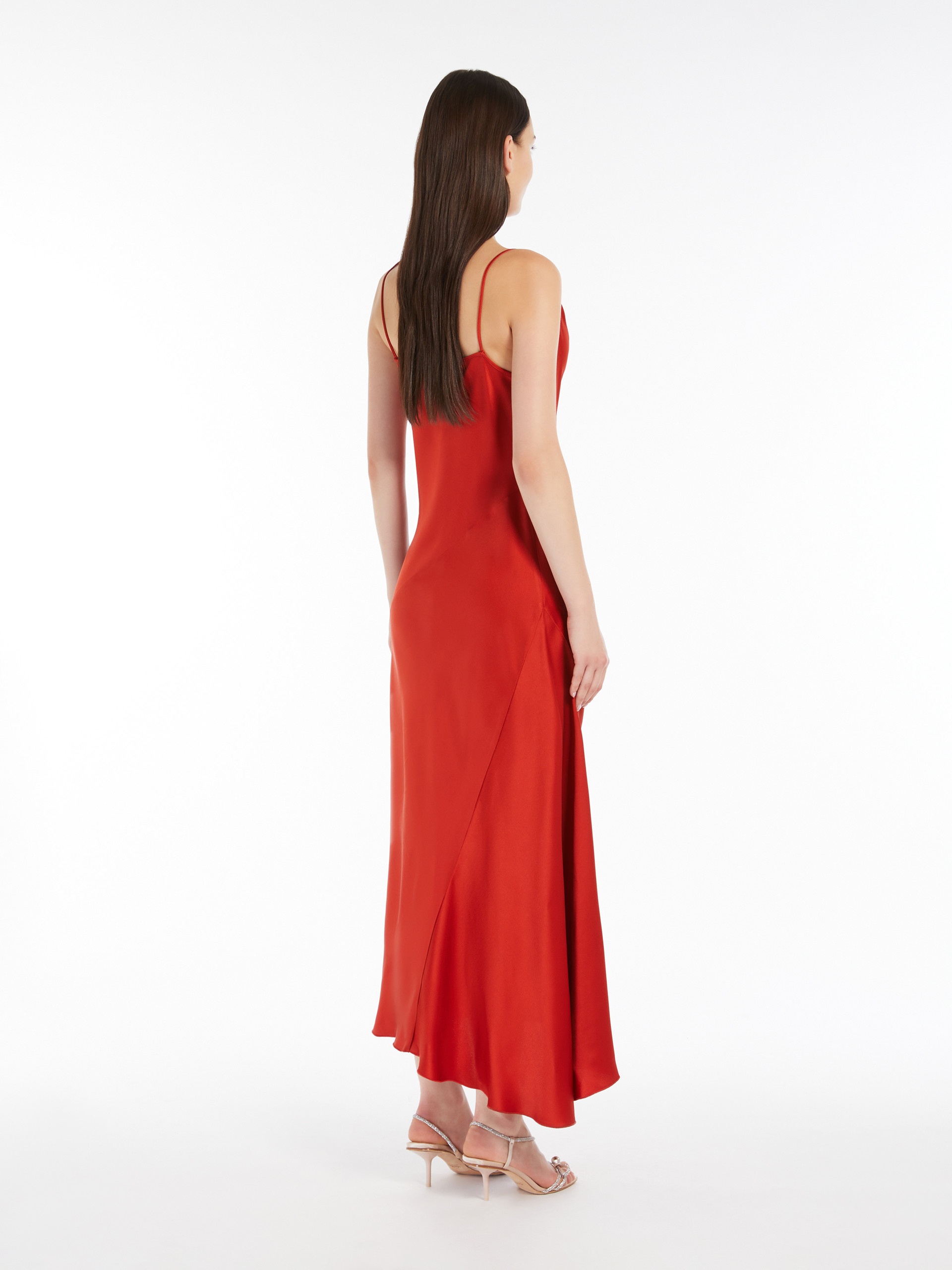 NETTO Reverse satin slip dress - 4