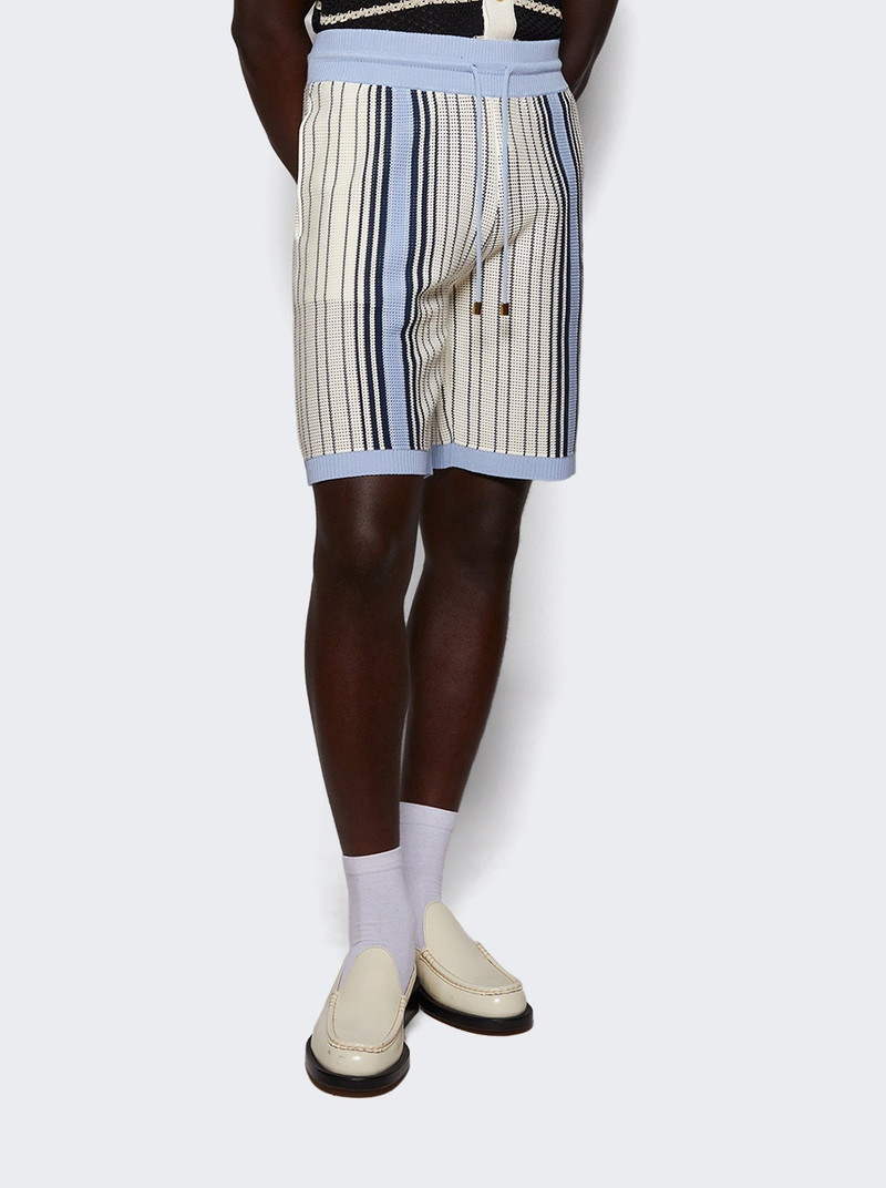 AMIRI Script Stripe Shorts Ashley Blue outlook