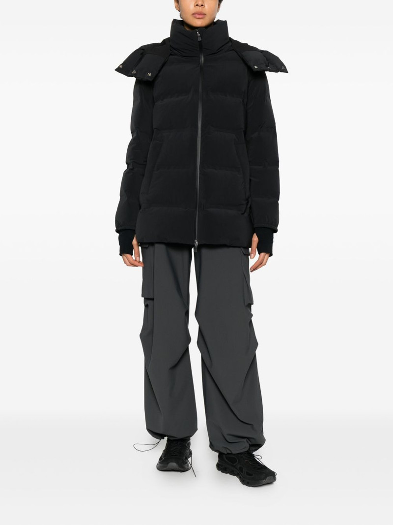 Herno hooded zip-up jacket outlook