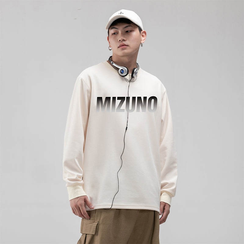 Mizuno Graphic Long Sleeve T-shirt 'White' A2CA2A03 - 3