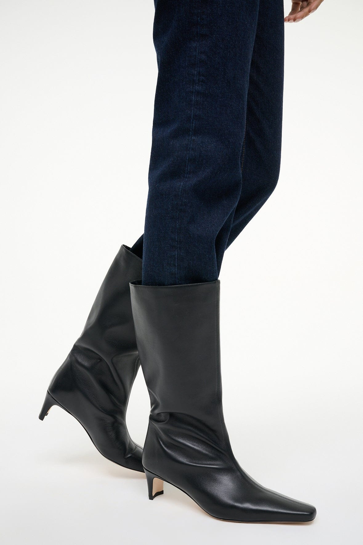 STAUD MIDCALF WALLY BOOT BLACK - 6