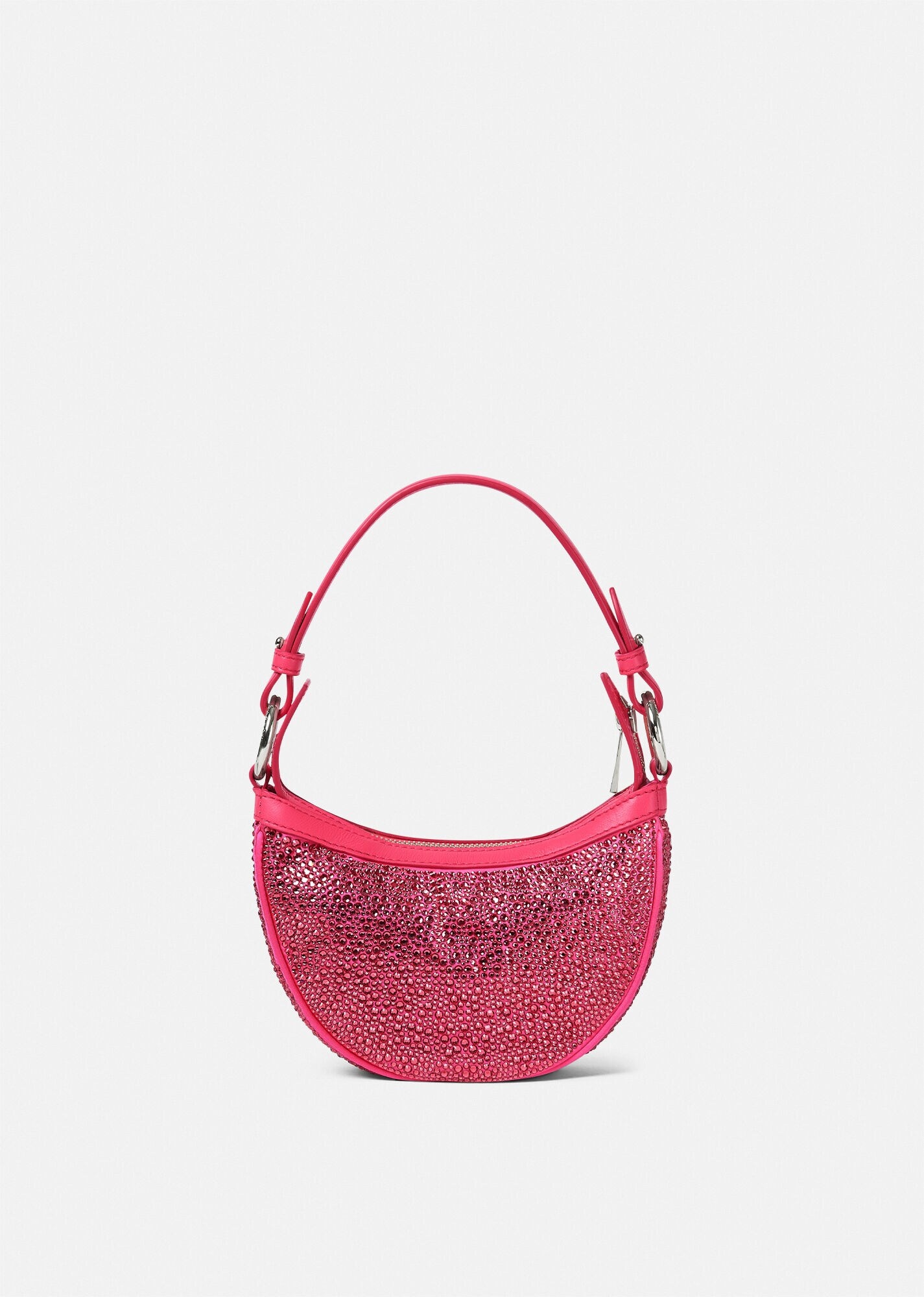 Crystal Repeat Mini Hobo Bag - 3