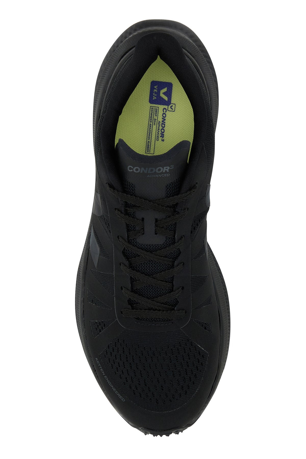 Black fabric Condor 3 sneakers - 4