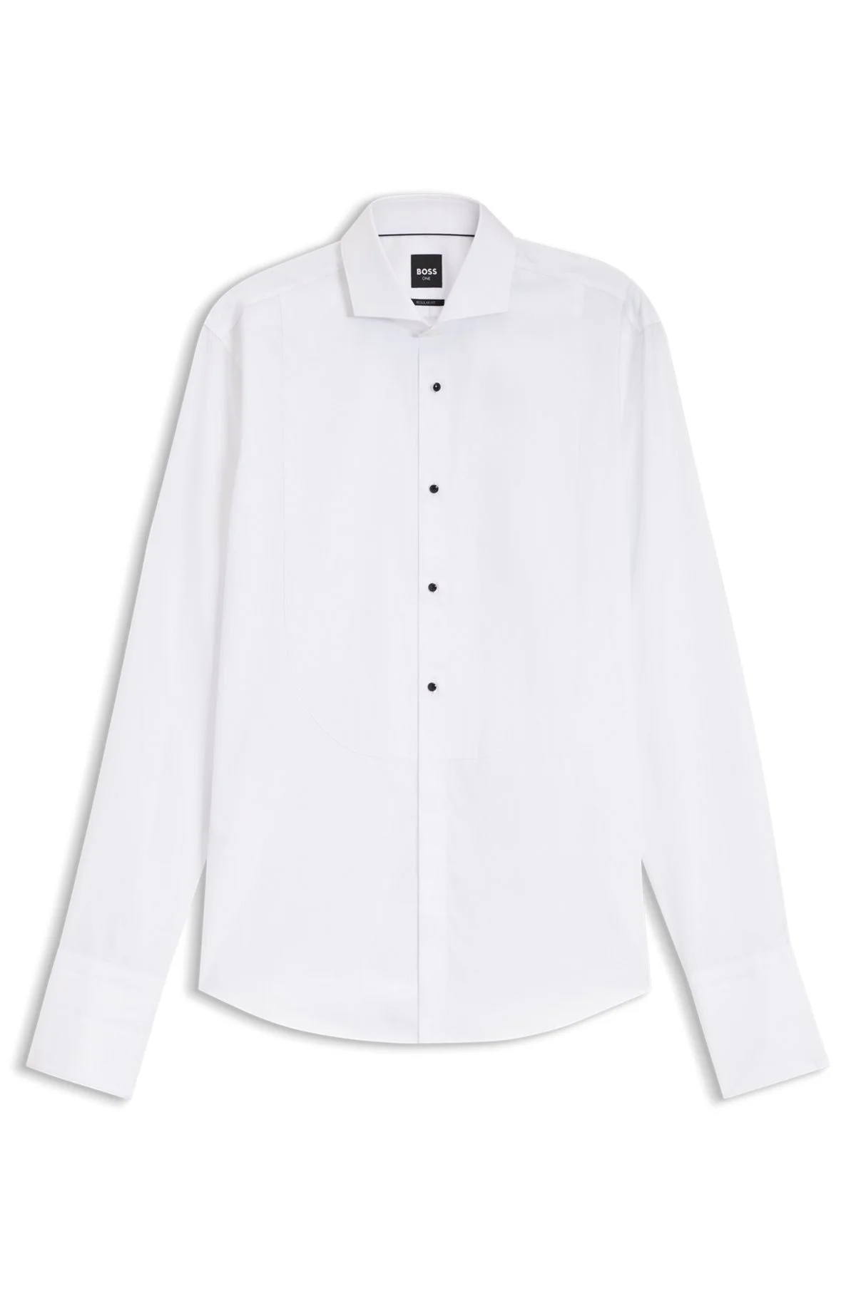BOSS ONE REGULAR-FIT SHIRT IN WRINKLE-FREE COTTON POPLIN - 1