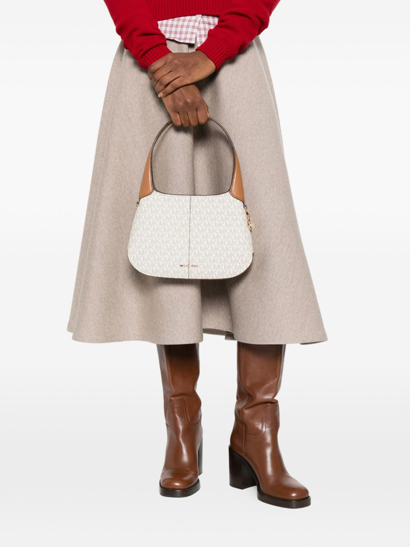 MICHAEL KORS Alice logo-charm shoulder bag outlook