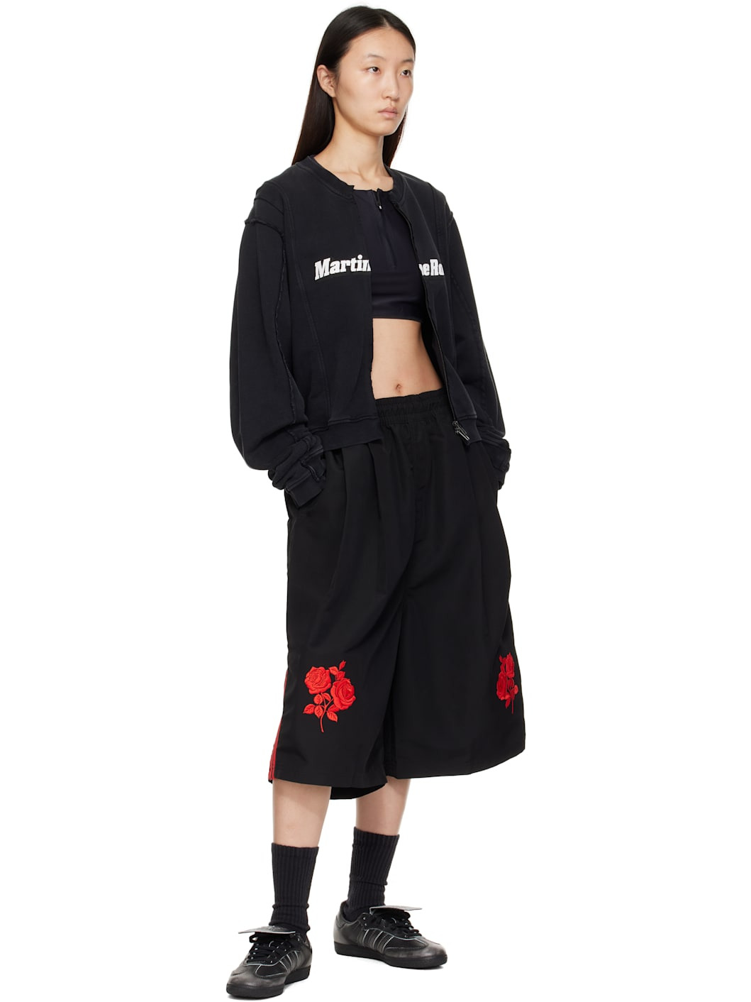 Black Samba LT Sneakers - 5