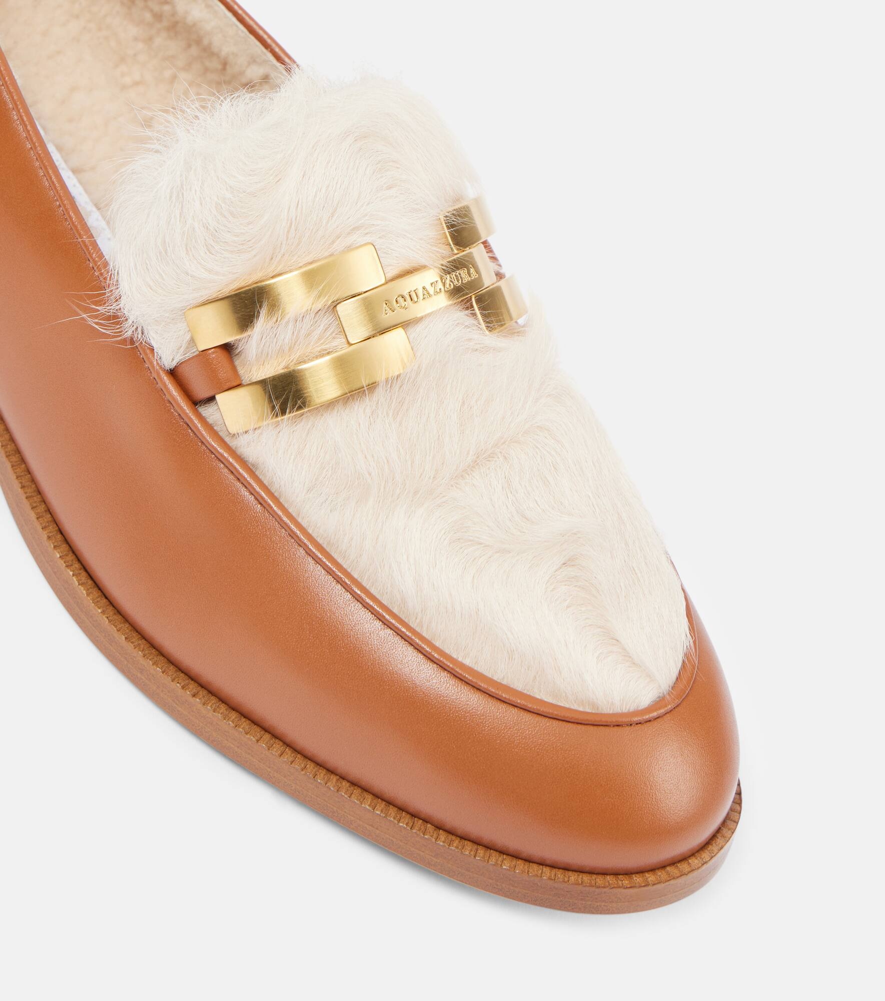 Brandi shearling loafers - 4