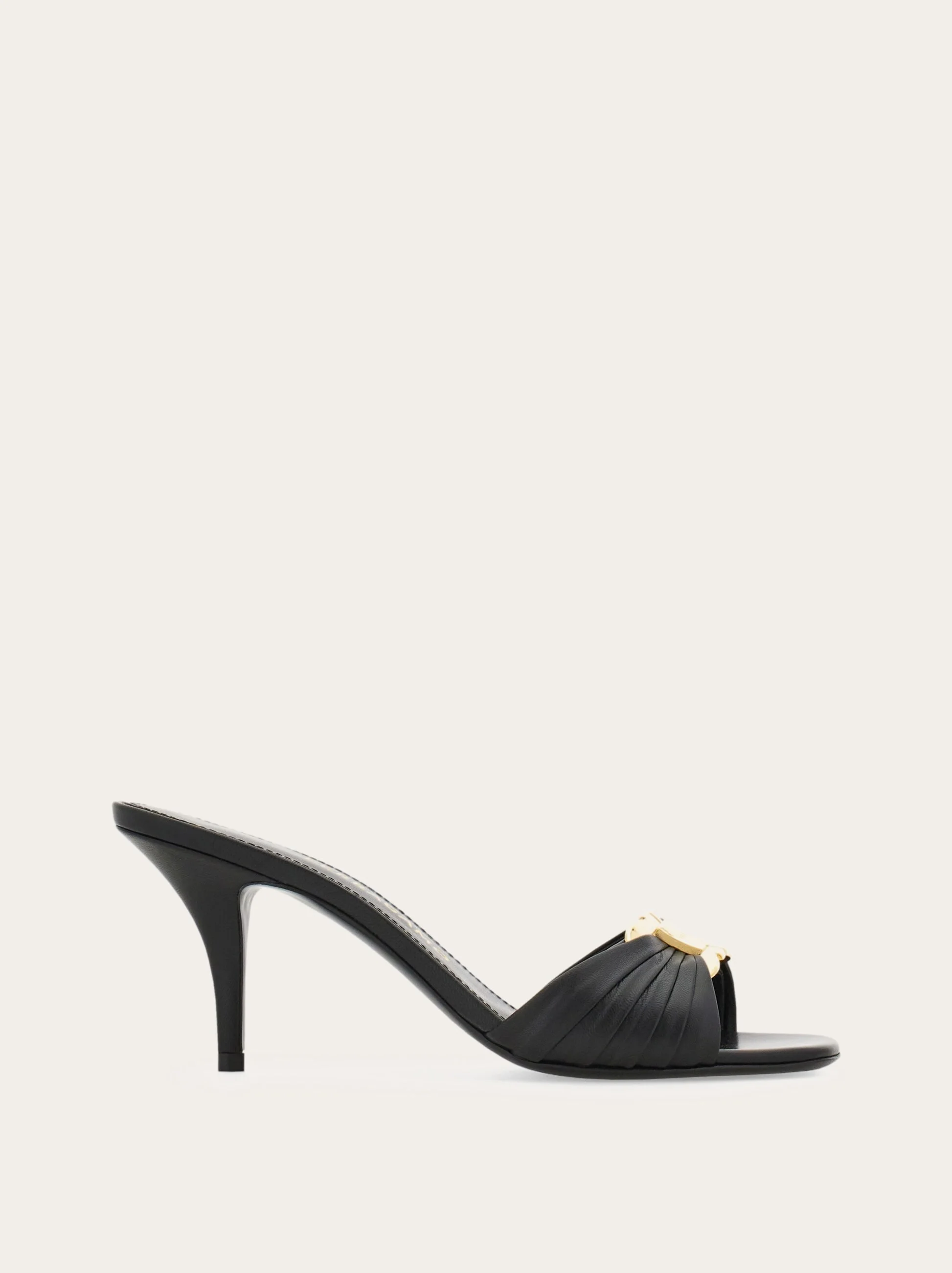 Gancini ornament mule - 1