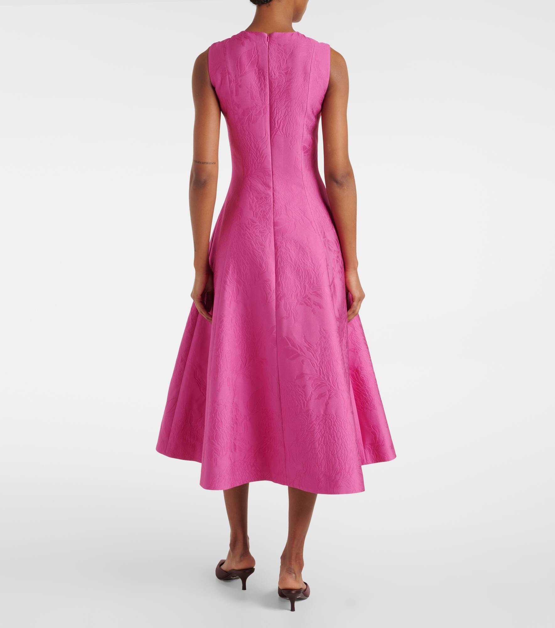 Mara cloqué cocktail dress - 3