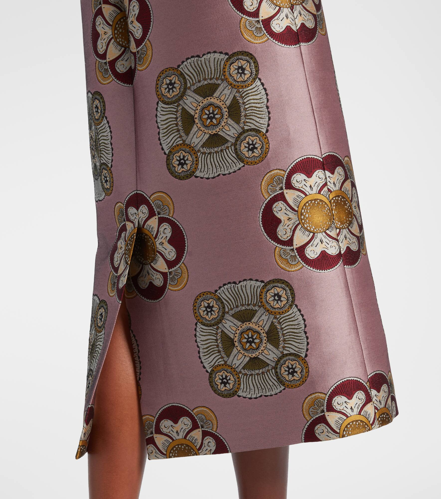Jacquard pencil skirt - 5