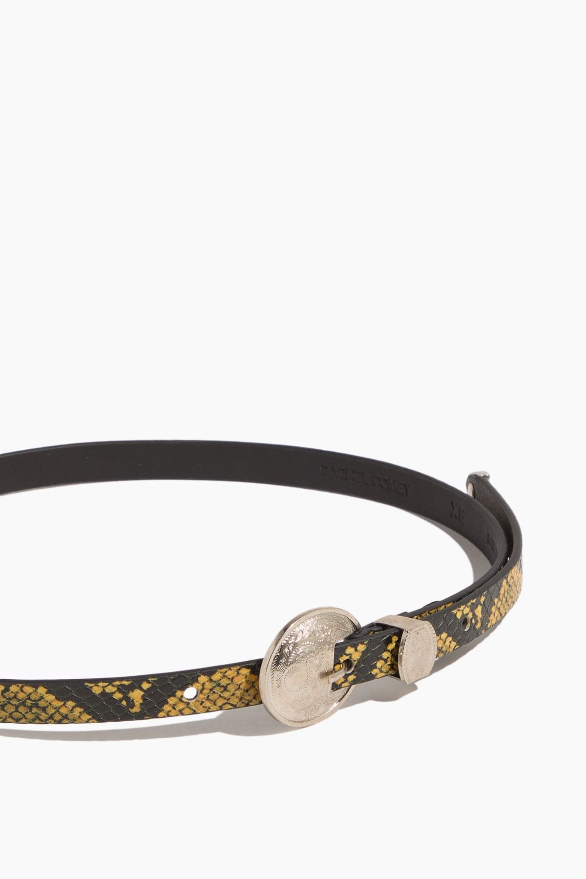 Cowboy Waist Belt in Yellow Multi - 3