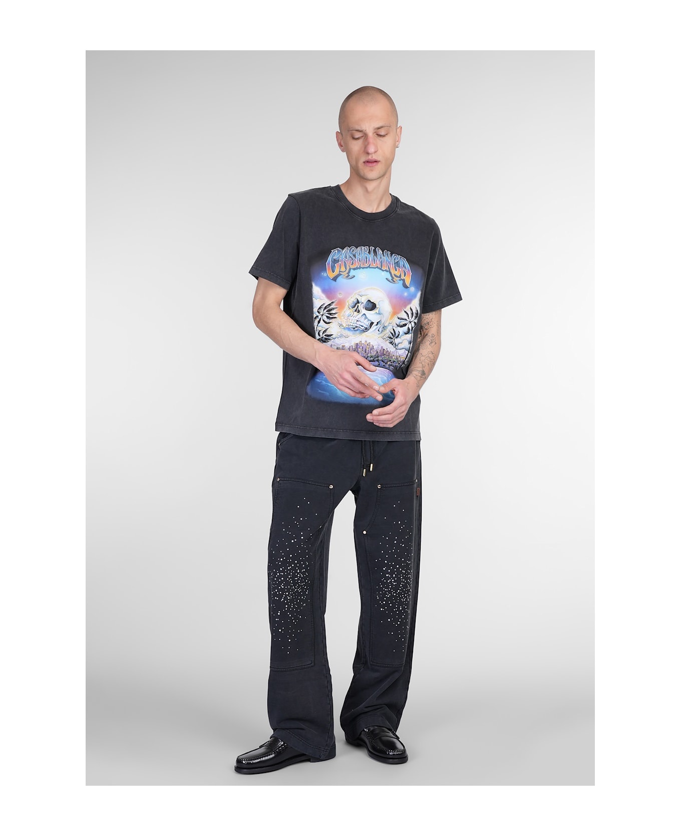 Pants In Black Cotton - 2