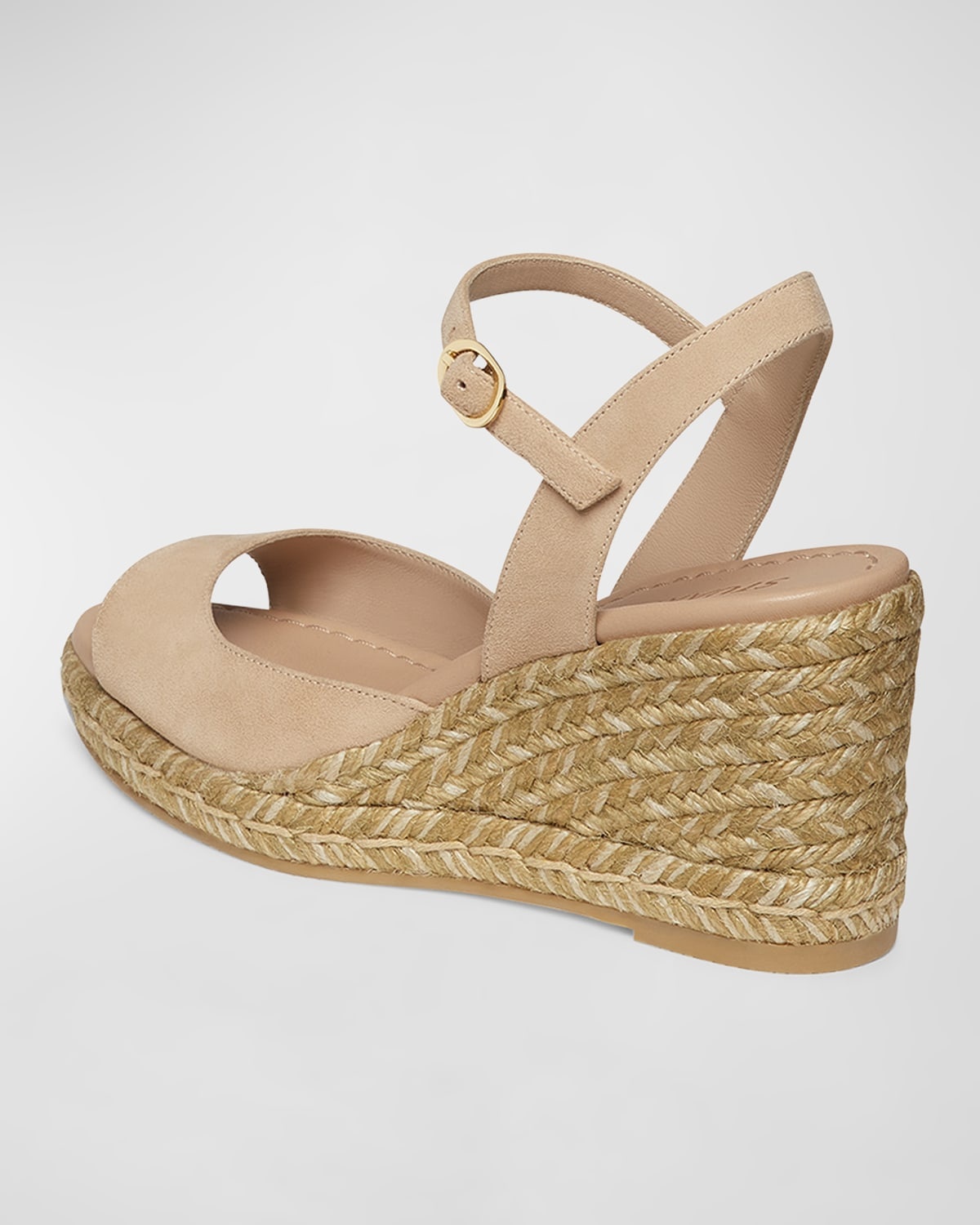 Tia Suede Wedge Espadrille Sandals - 4