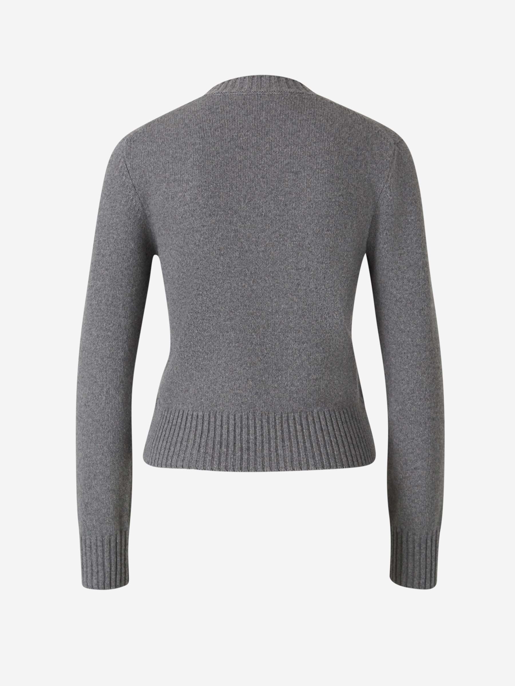 CASHMERE LOGO SWEATER - 2