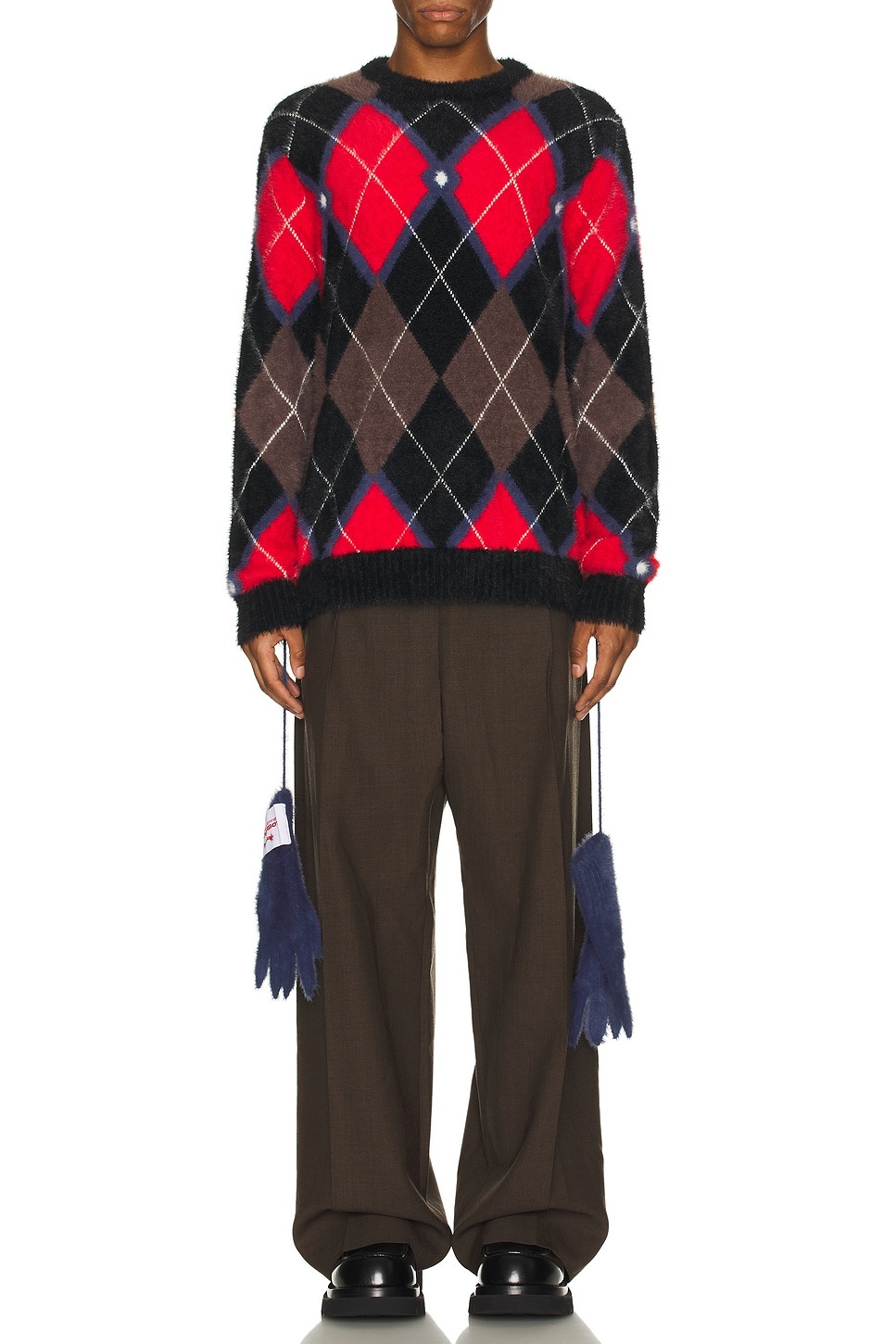 Fluffy Gloves Jumper - 5
