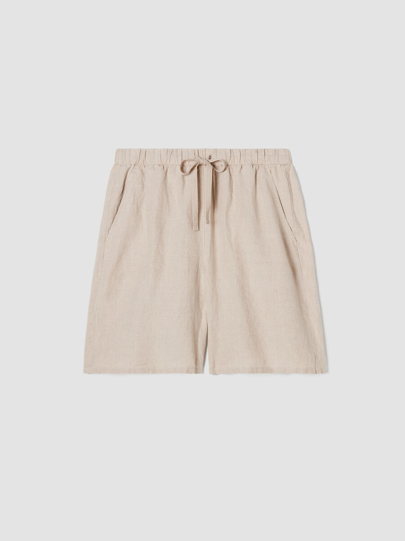 Organic Linen Shorts 1