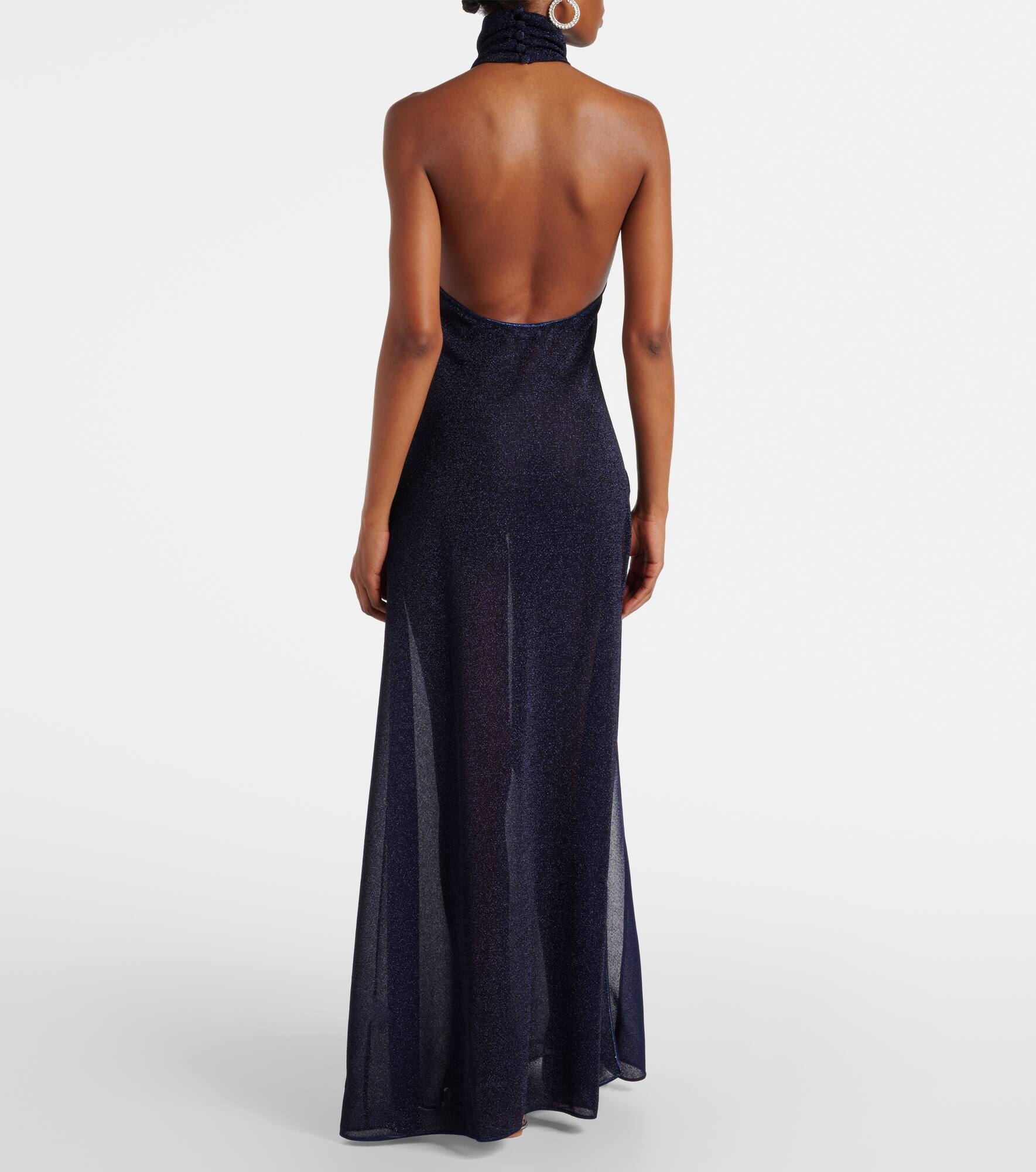 Lumière lamé maxi dress - 3