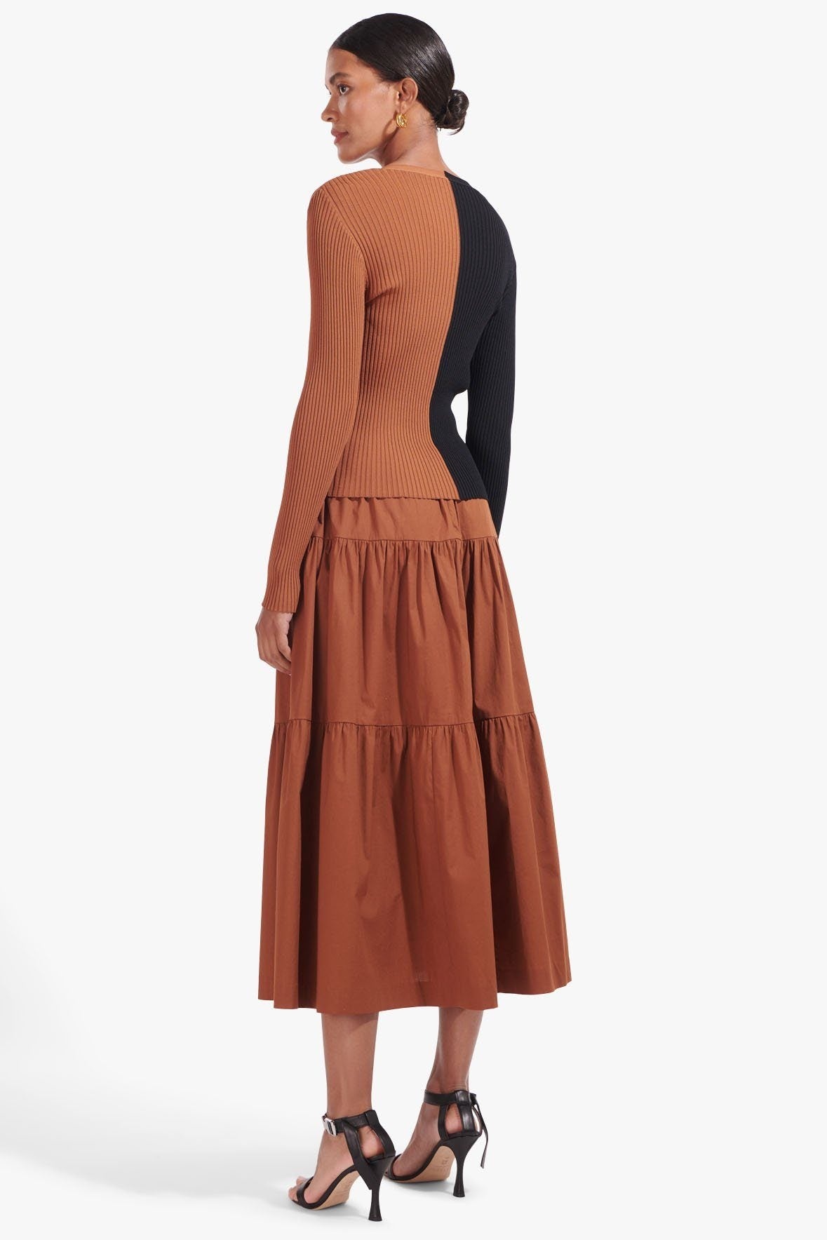 STAUD | SEA SKIRT TAN - 4