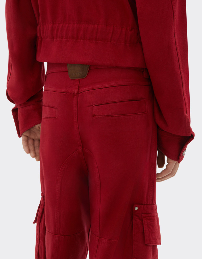 Ferrari Denim cargo pants outlook
